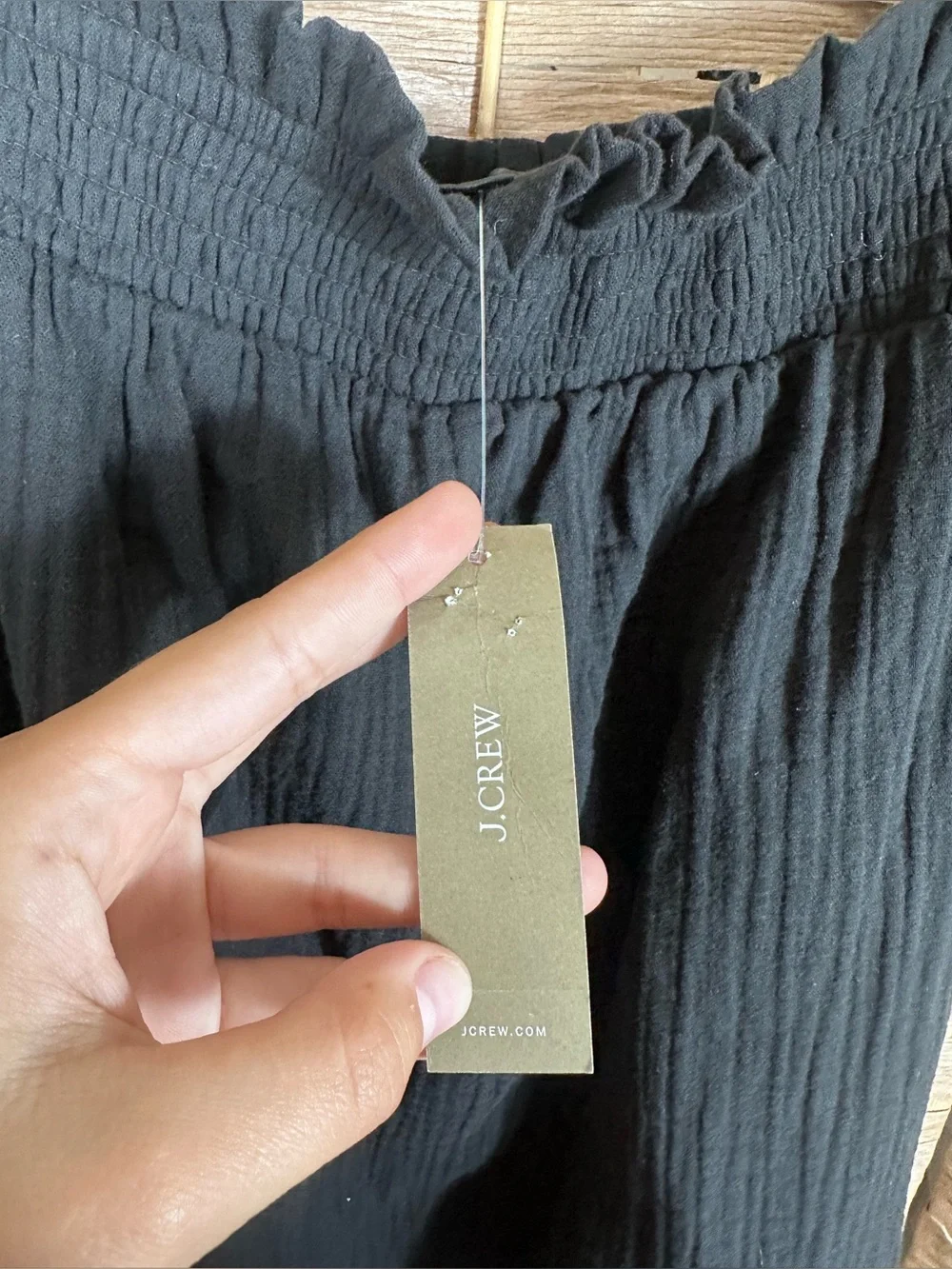 J. Crew orders ship